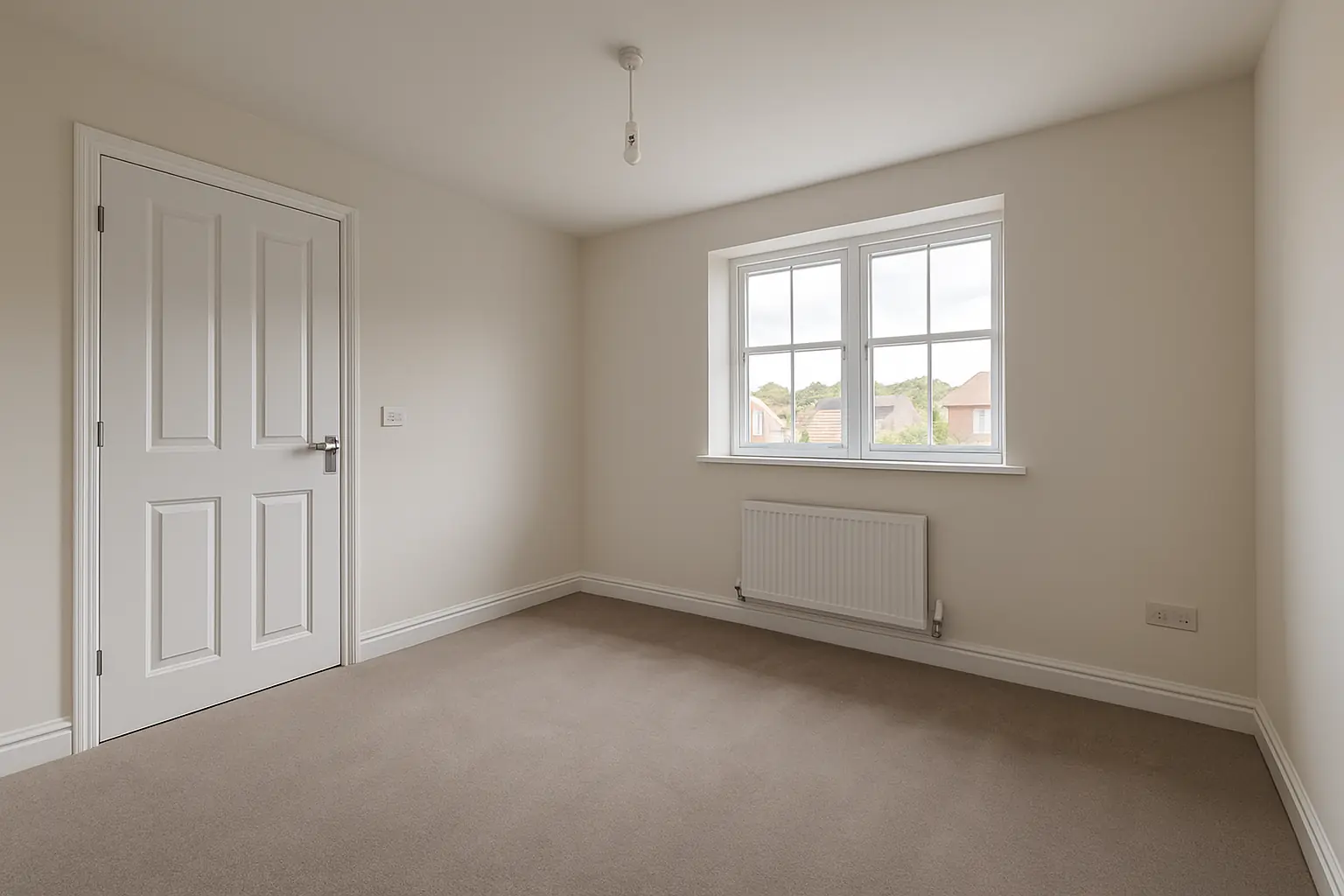 After builders cleaning example