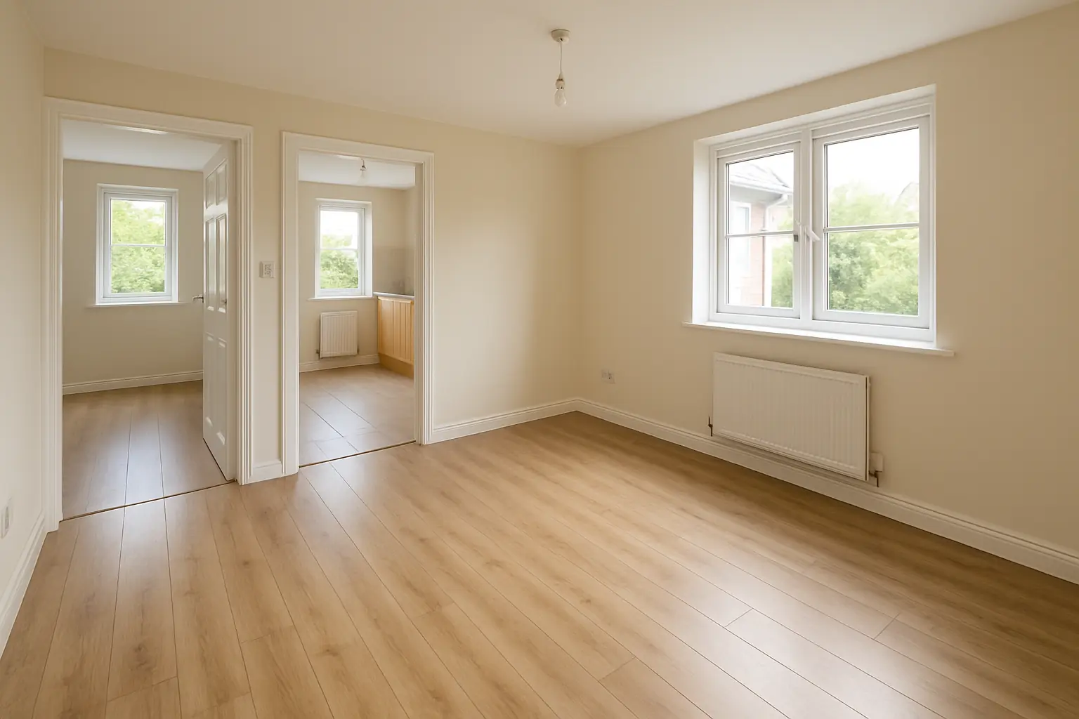 End of tenancy cleaning example