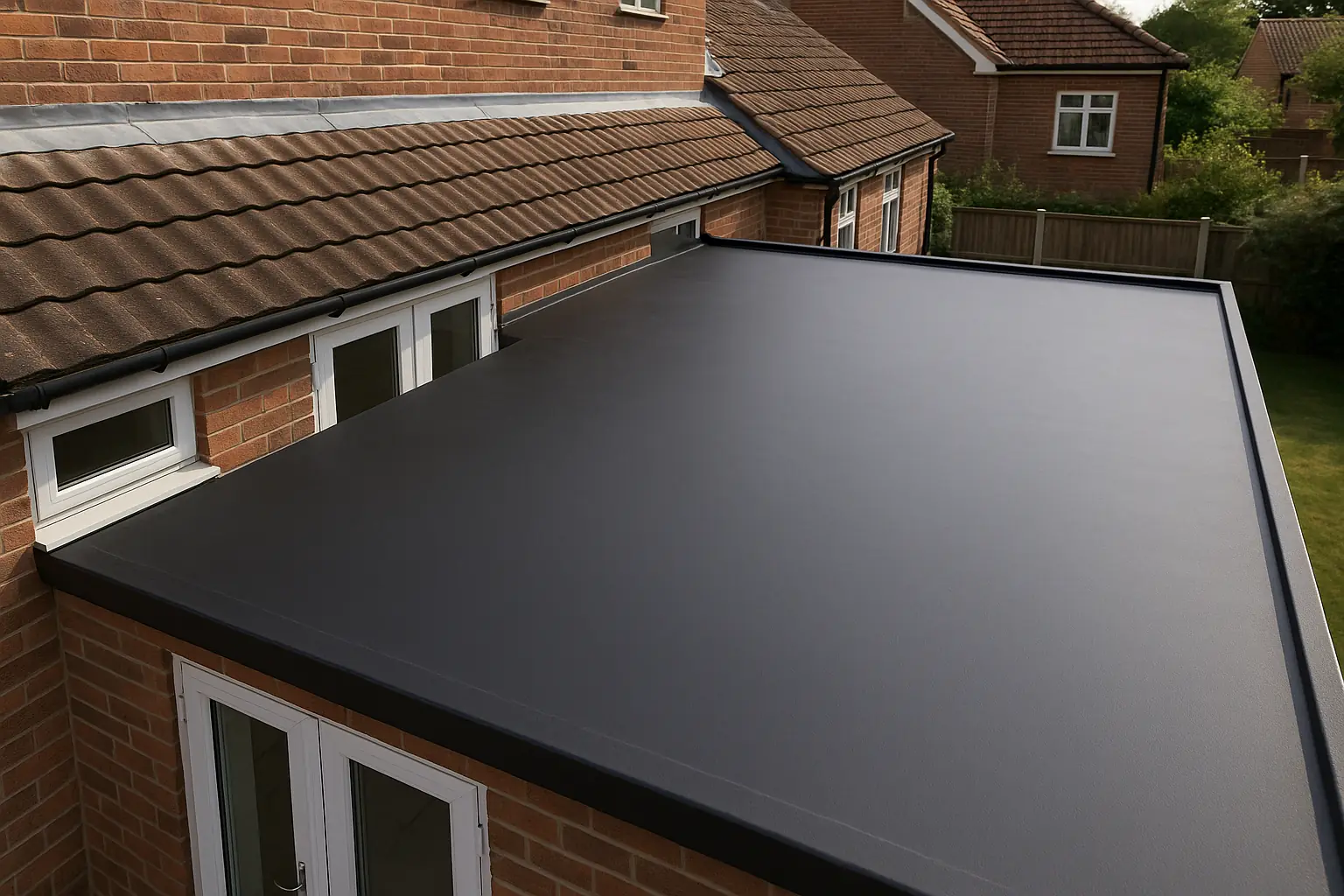 epdm roof damage example