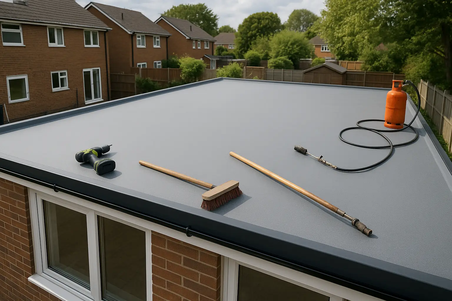 flat roof replacement risk