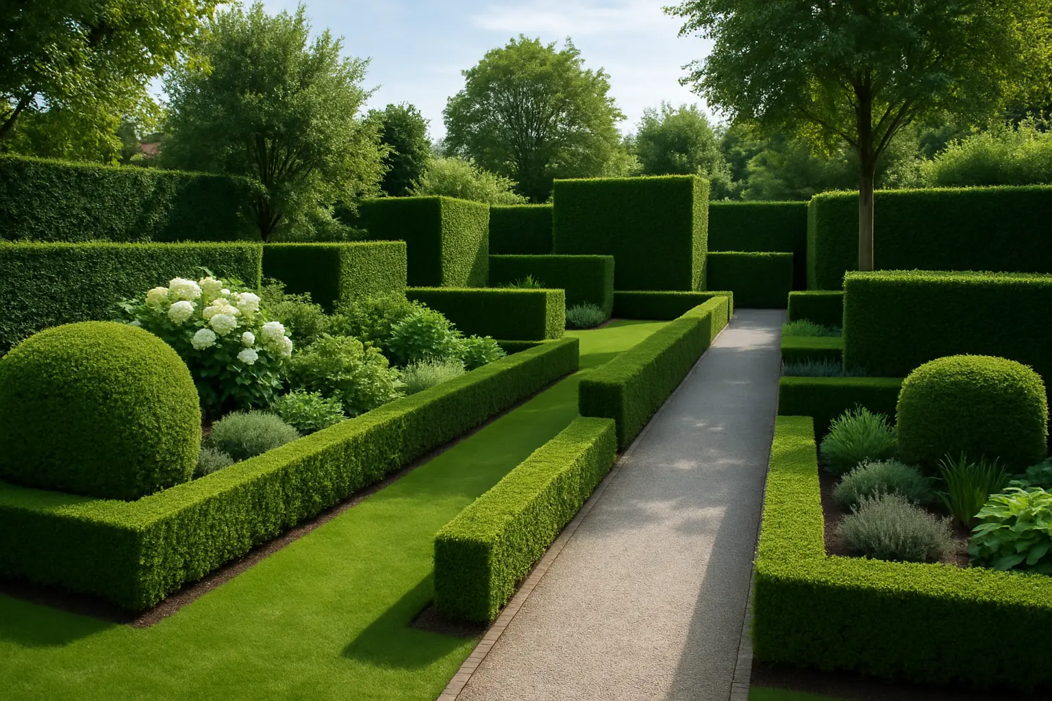 garden maintenance example