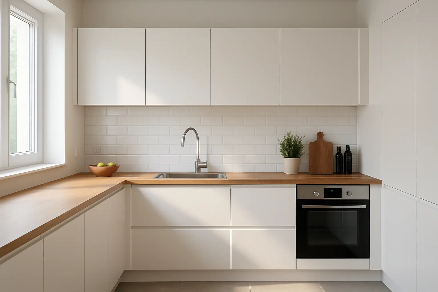 modern kitchen renovation example