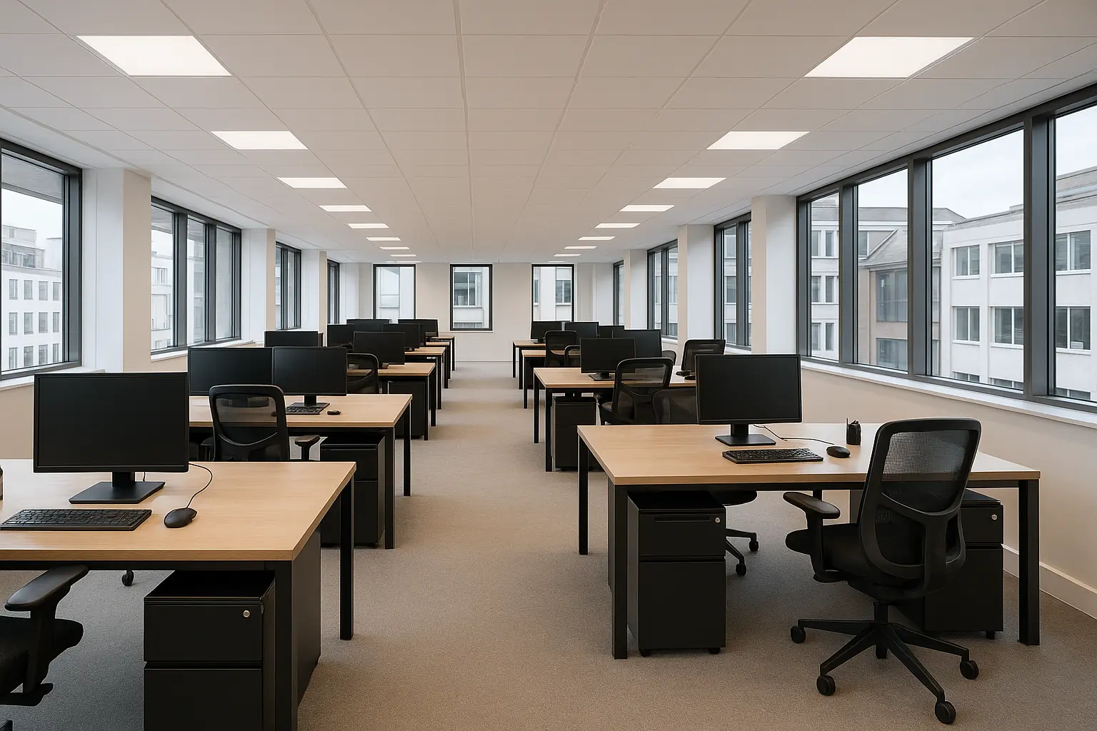 Office cleaning example