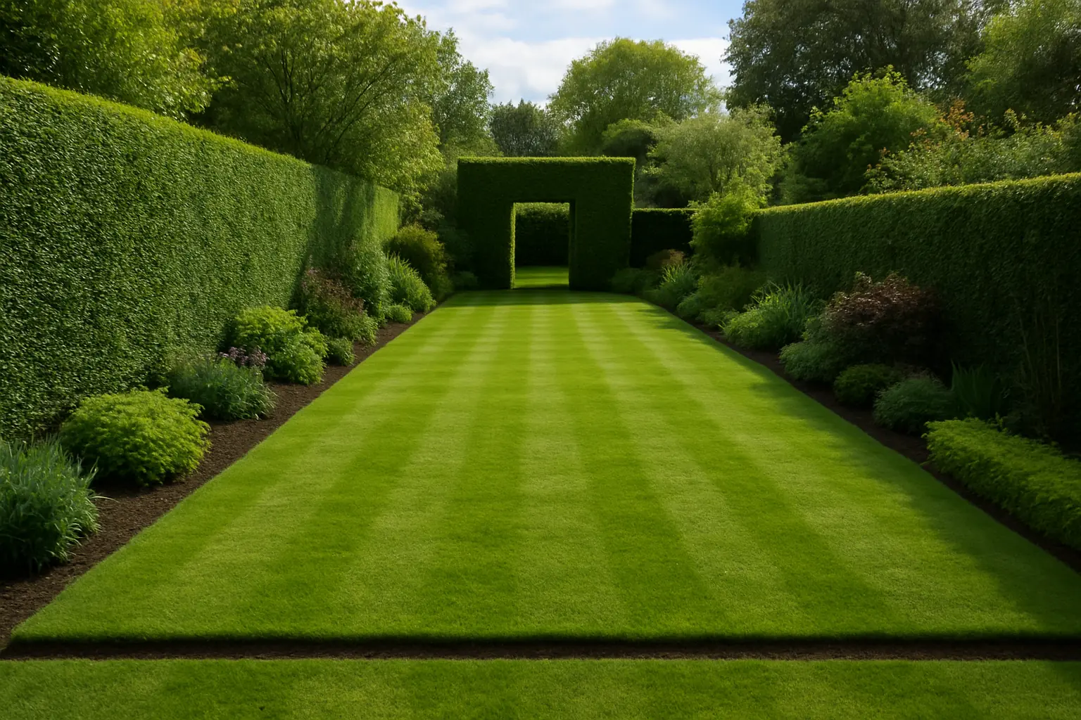 regular garden maintenance service