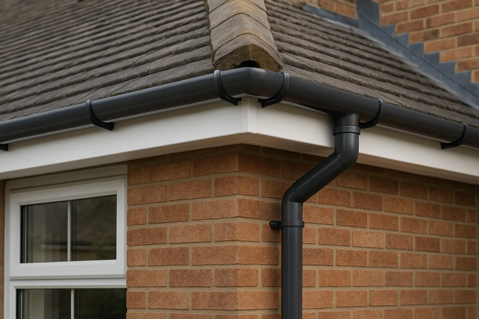 gutter and drainage system example