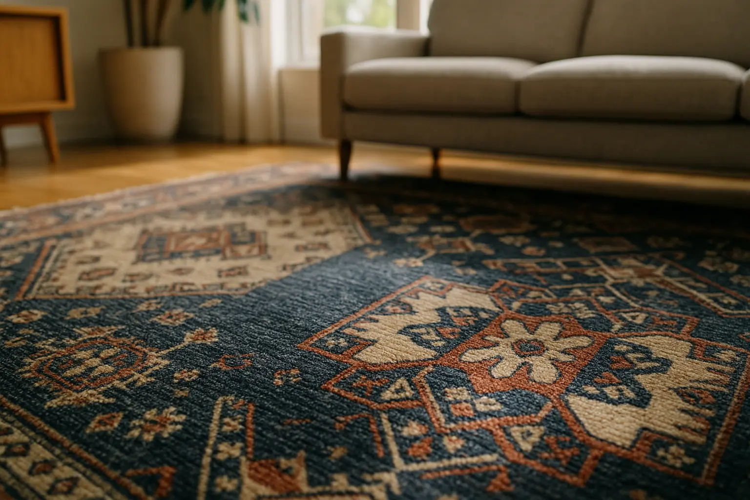 Rug cleaning example