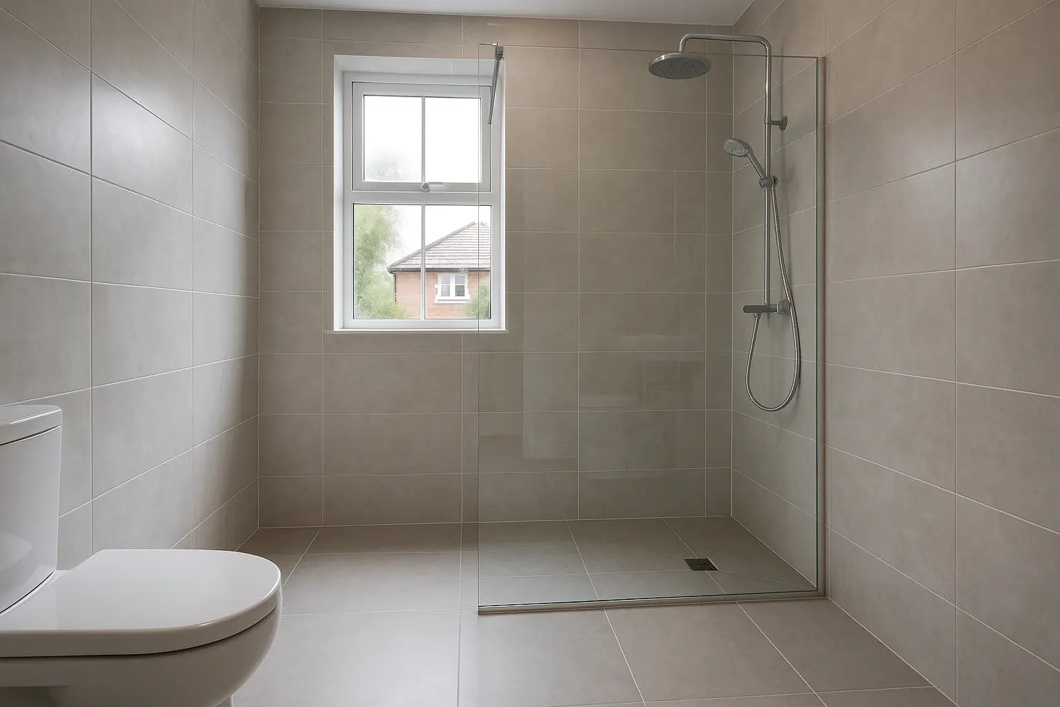 Shower room renovation example
